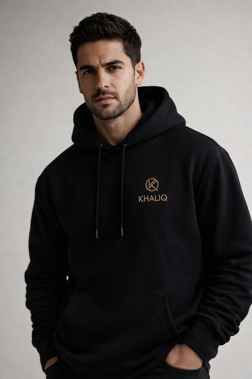 Khaliq Black Hoodie