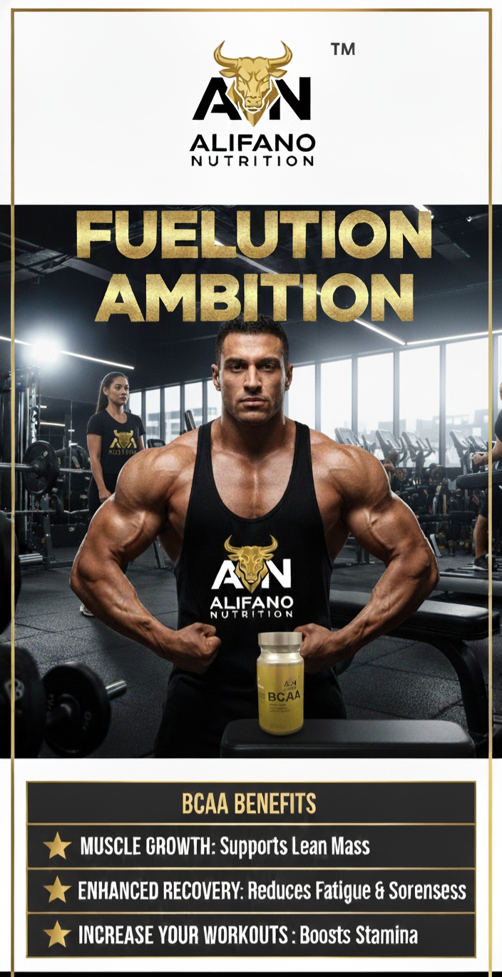 ALIFANO NUTRITION BACAA 2:1:1 2000mg 60 Capsules 