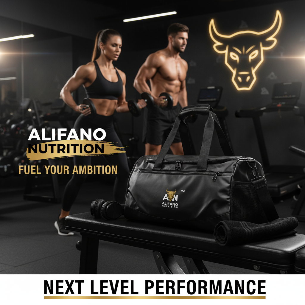 Alifano Nutrition Premium Sport Bag