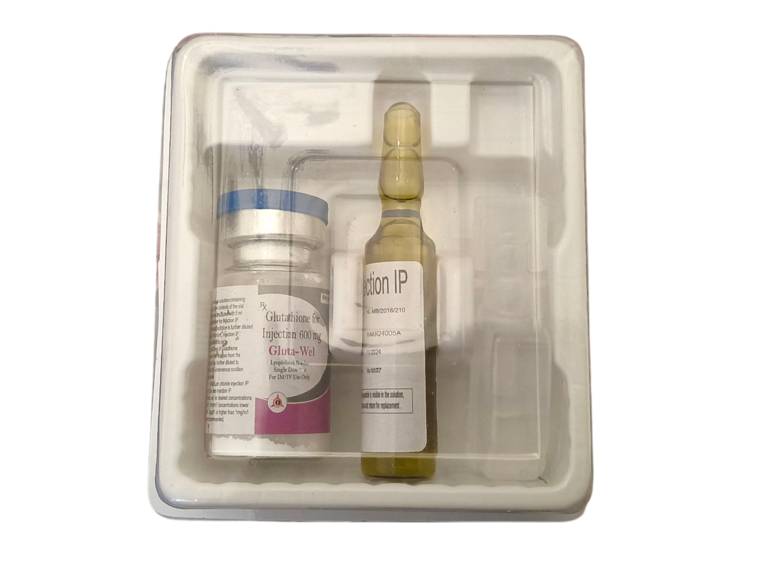 Glutathione for Injection 600 mg (Gluta-Wel)