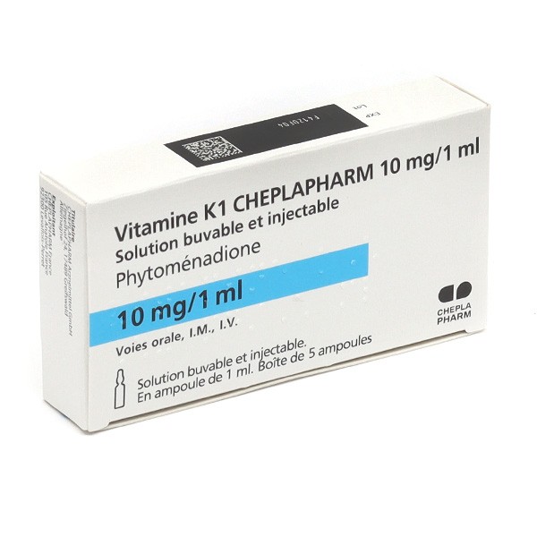 Vitamin K1 CHEPLAPHARM 10 mg/1 ml