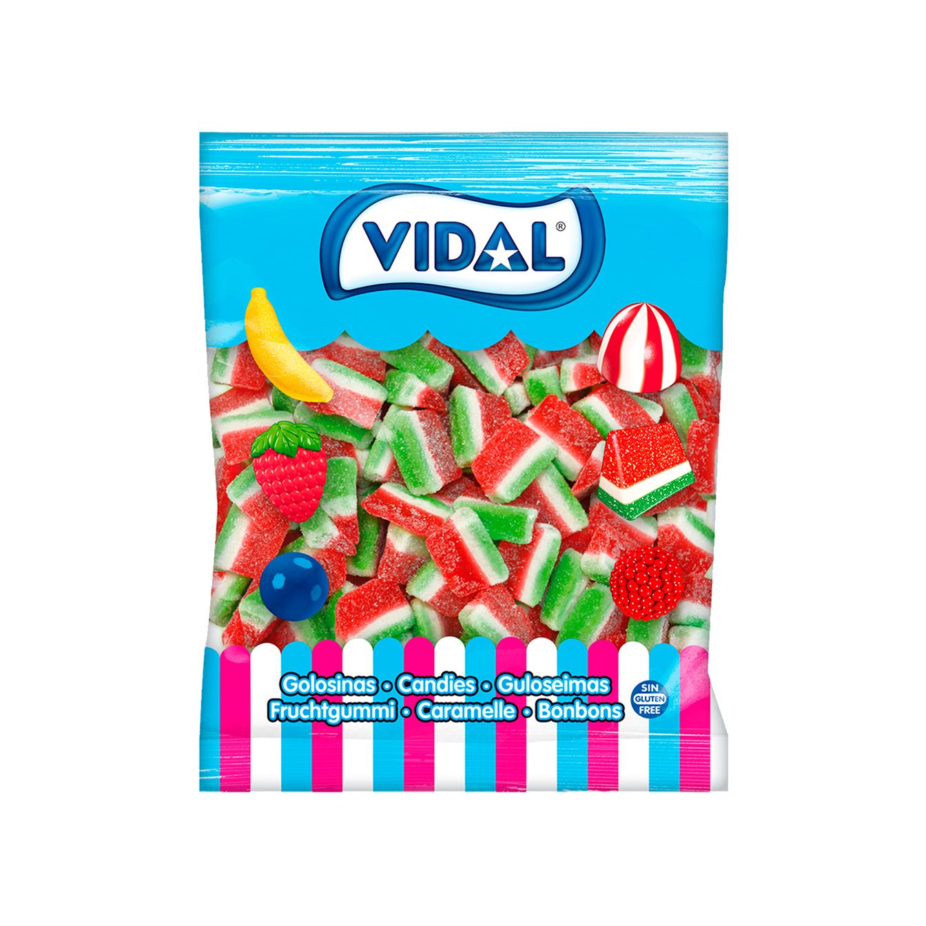 Tajadas de Sandía Bolsa 1kg