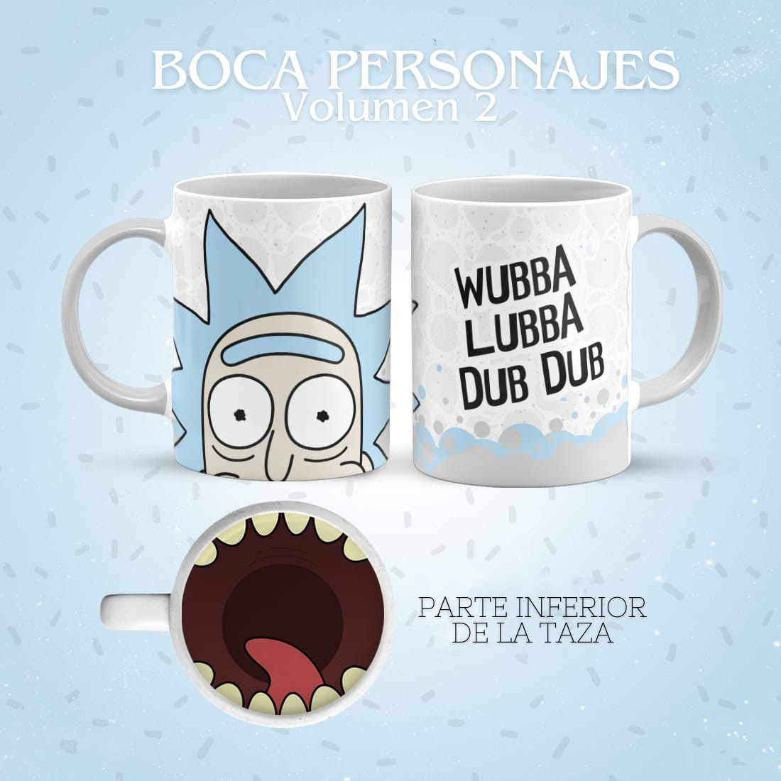 Tazas de Rick