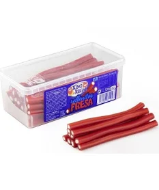 Regaliz relleno sabor fresa