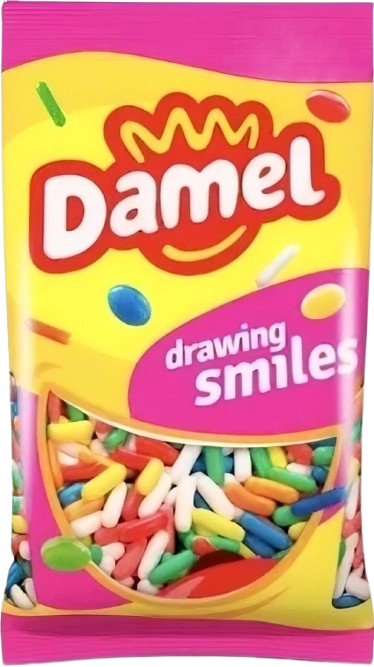 Damel Colorinas - Cápsulas Crujientes de Regaliz (Bolsa 1 kg)