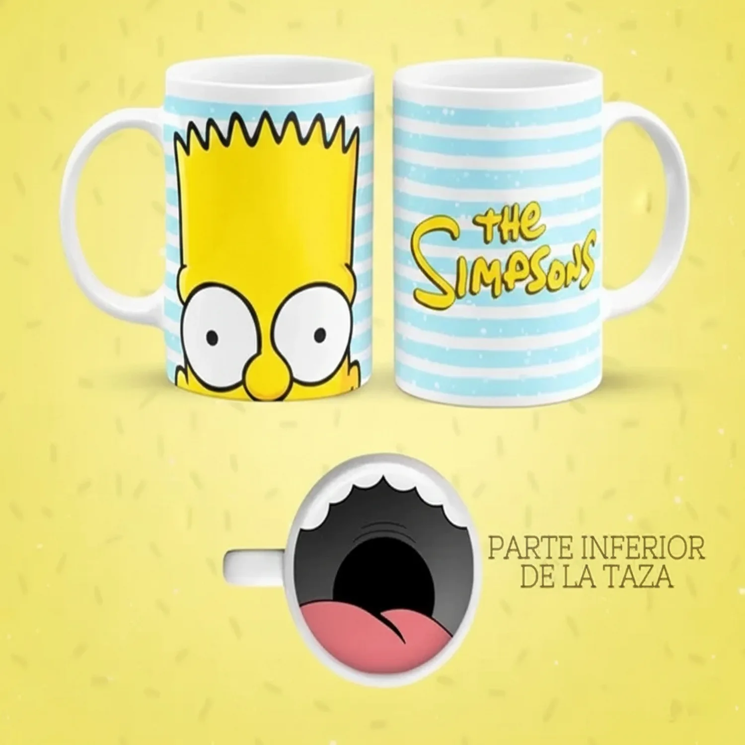 Taza Bart Simpson ¡El Chico Malo! de Los Simpsons