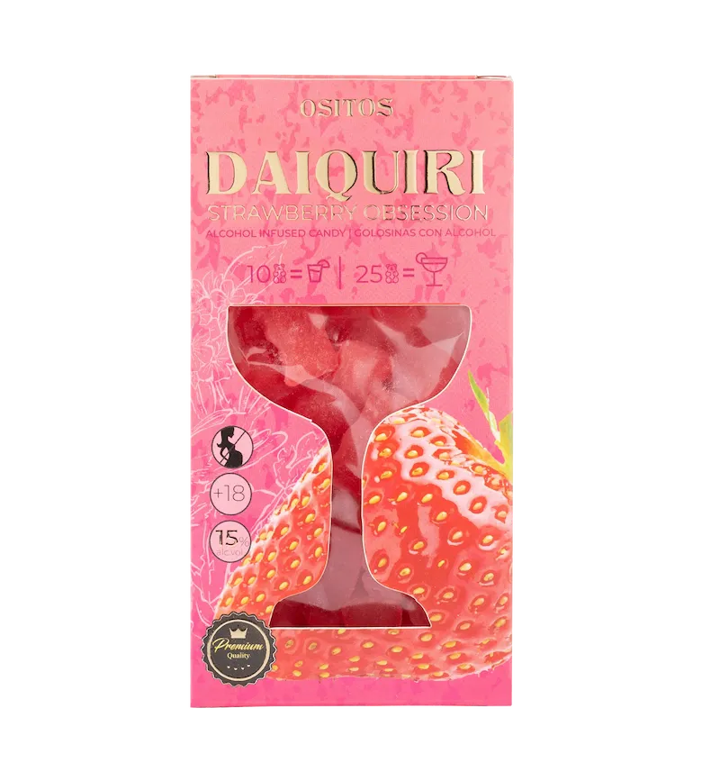 Ositos Gourmet Edición Daiquiri: Tu Cóctel Favorito Hecho Gominola