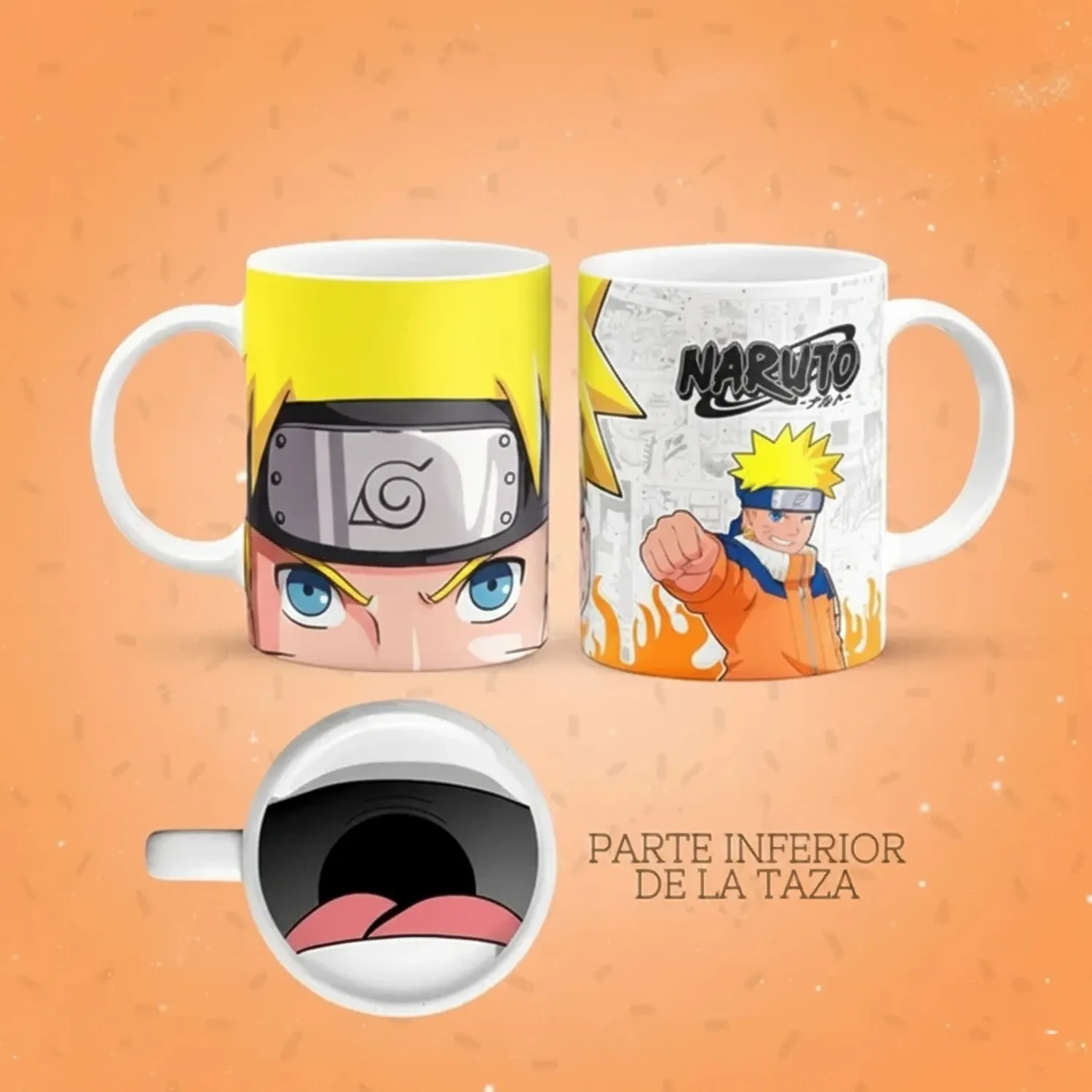 Taza Naruto Uzumaki - ¡A por el Camino del Ninja!