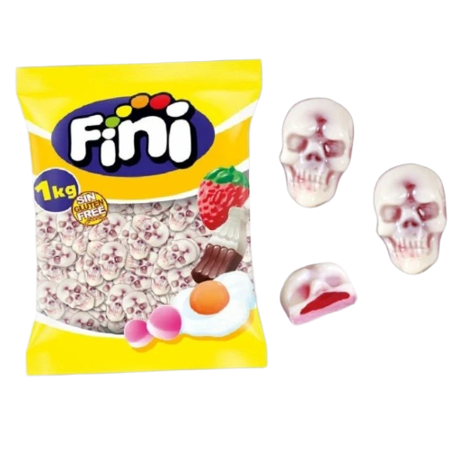 Calaveras Rellenas Pectina Fini: Terroríficamente Jugosas (Bolsa 1kg)