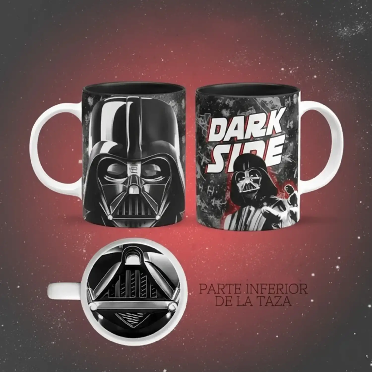 Taza Darth Vader - Bienvenido al Lado Oscuro