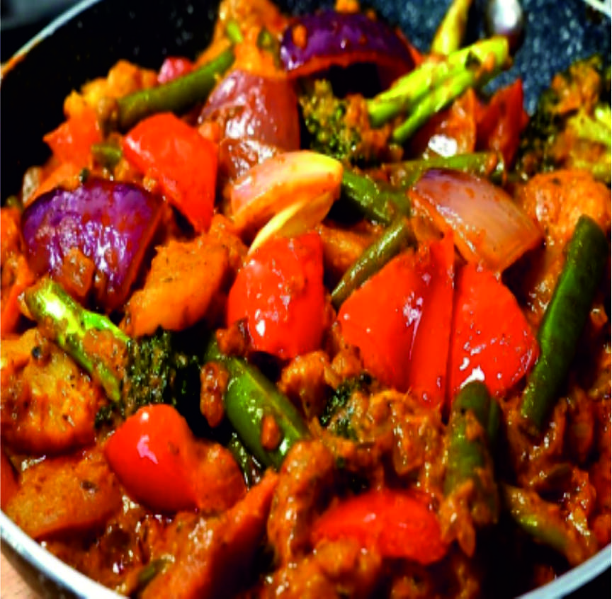Mix Vegetable Kadhai