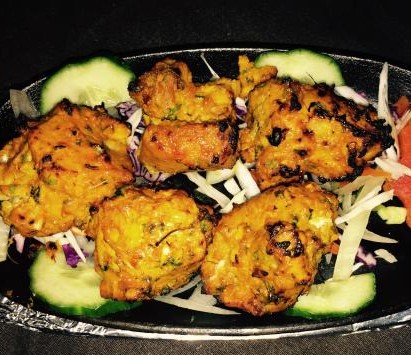 Garlic chicken tikka