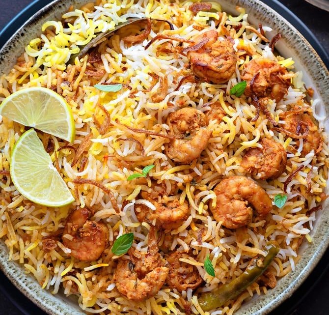 Prawn Biryani