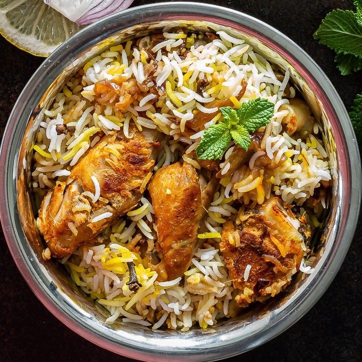 Hyderabadi Chicken Biryani