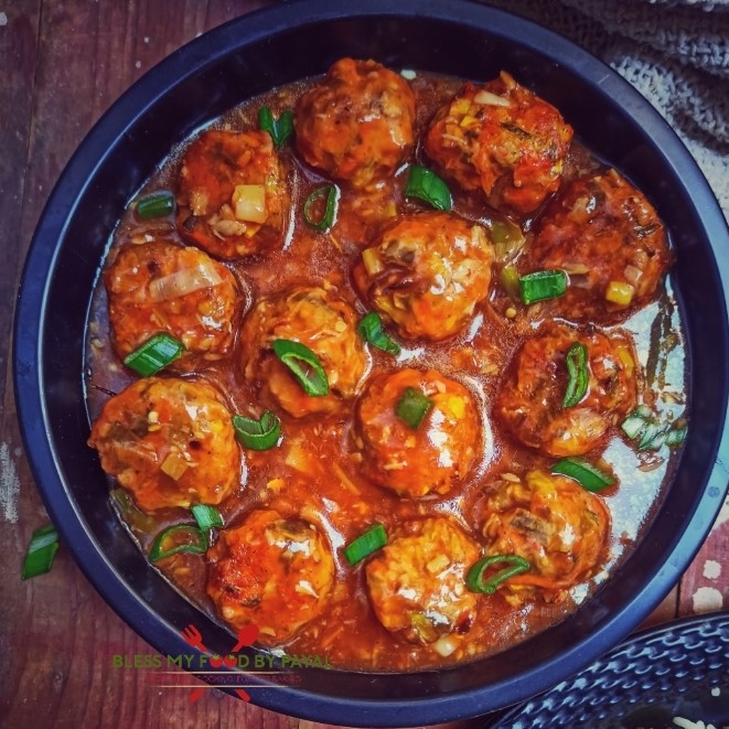 Veg Manchurian (Gravy)