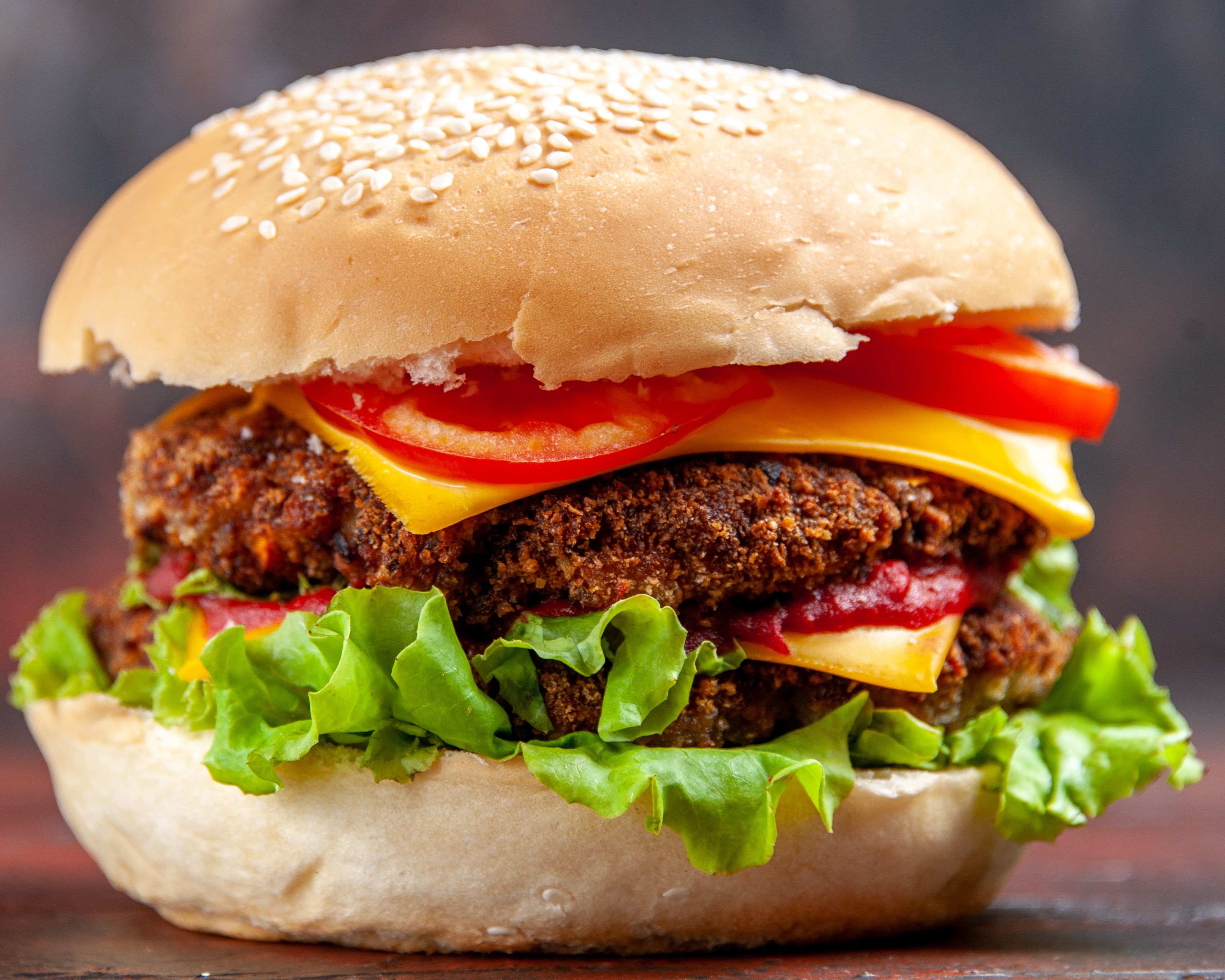 Chicken zinger burger