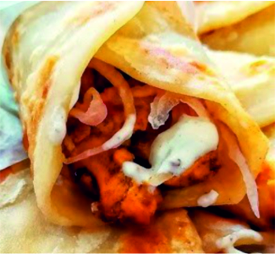 Chicken Tikka Poratta