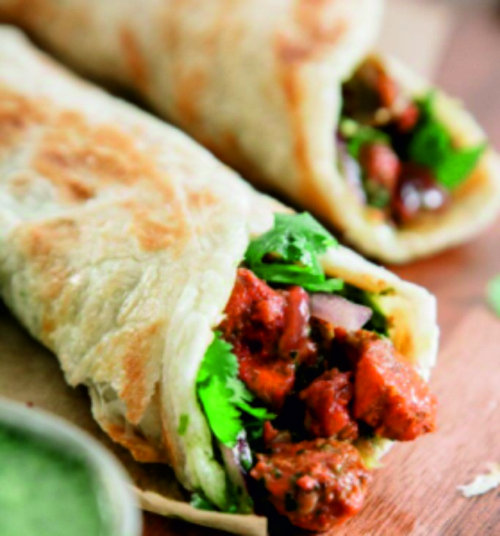 Chicken Chilli Poratta