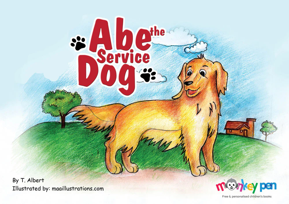 Abe the Service Dog