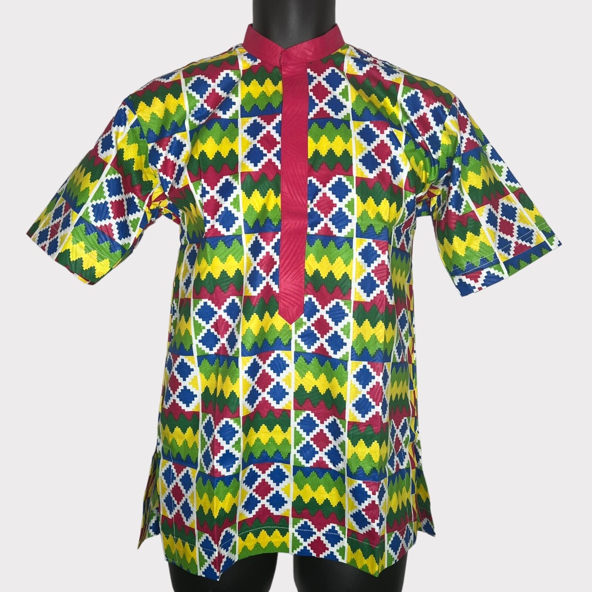 African kente design shirt