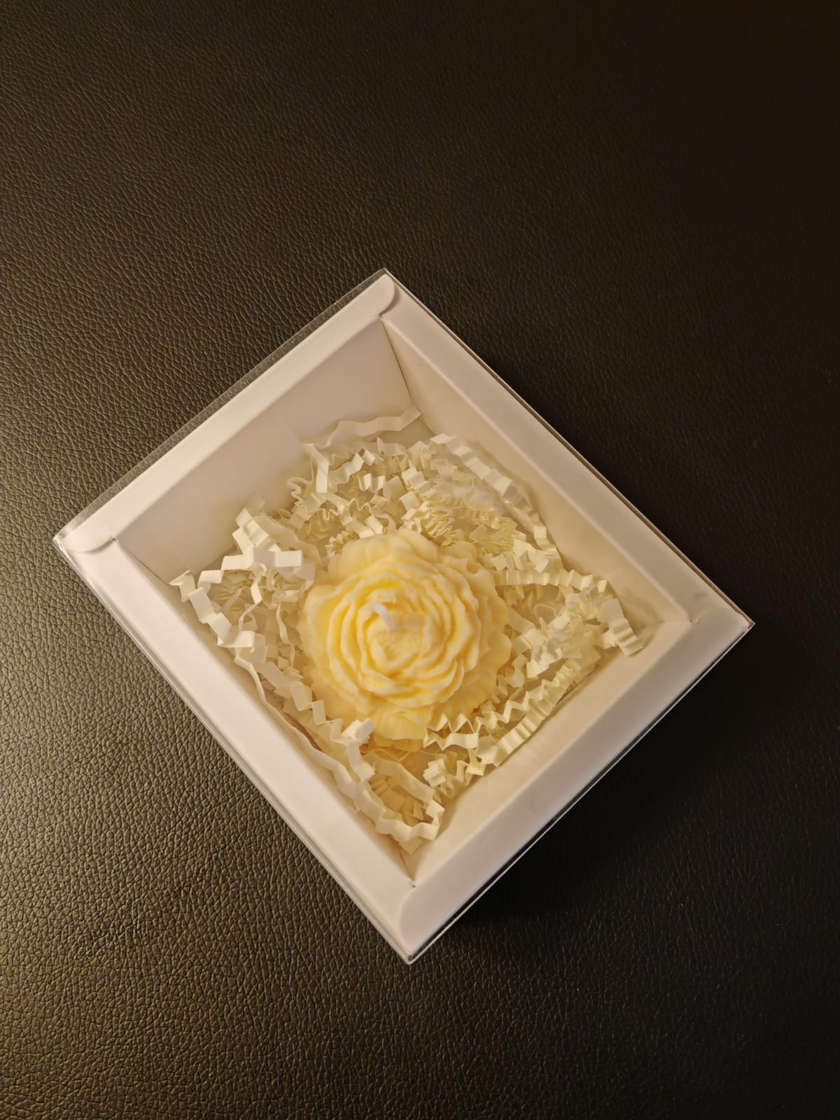 Flower Candles made from natural soya wax