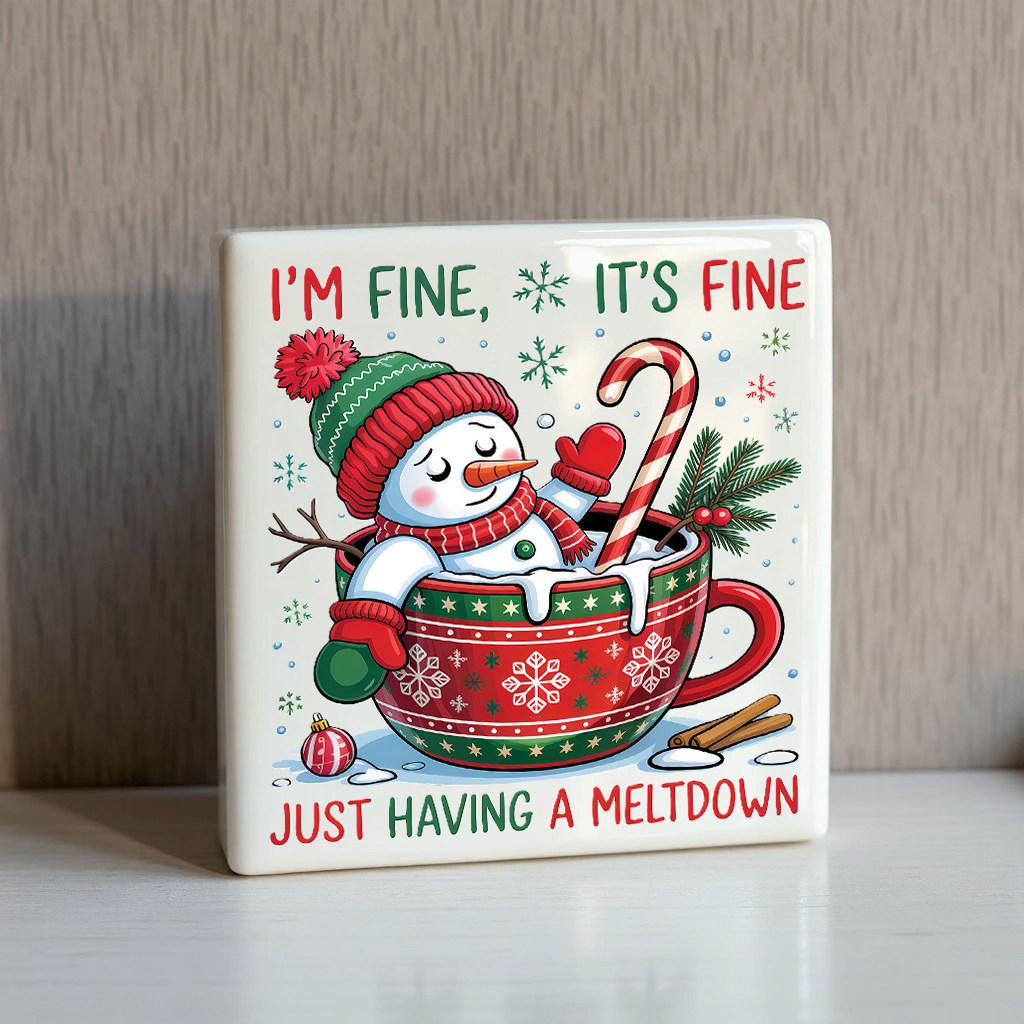 Square Coaster Ceramic