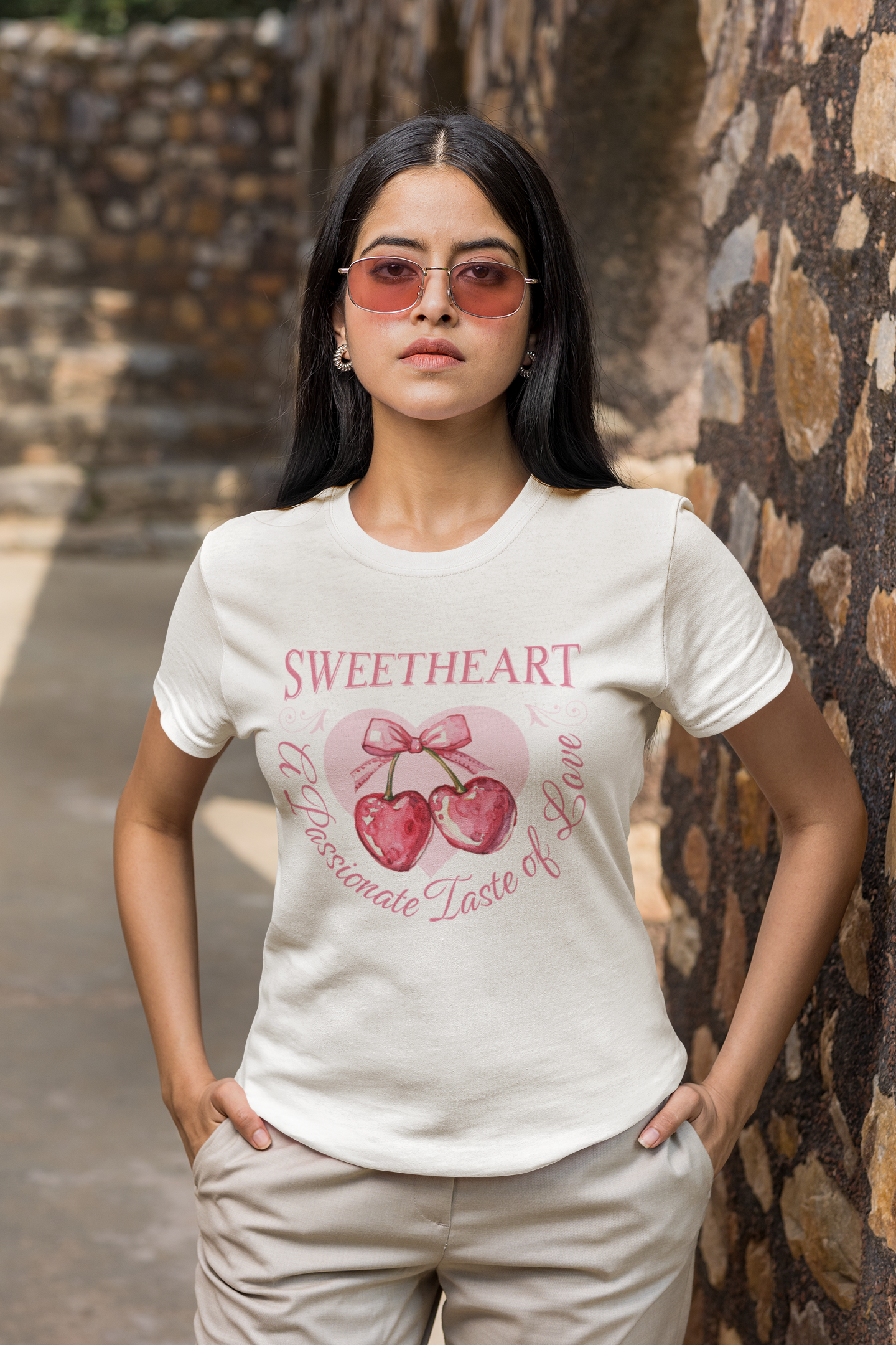 Sweetheart Cherry Graphic Tee