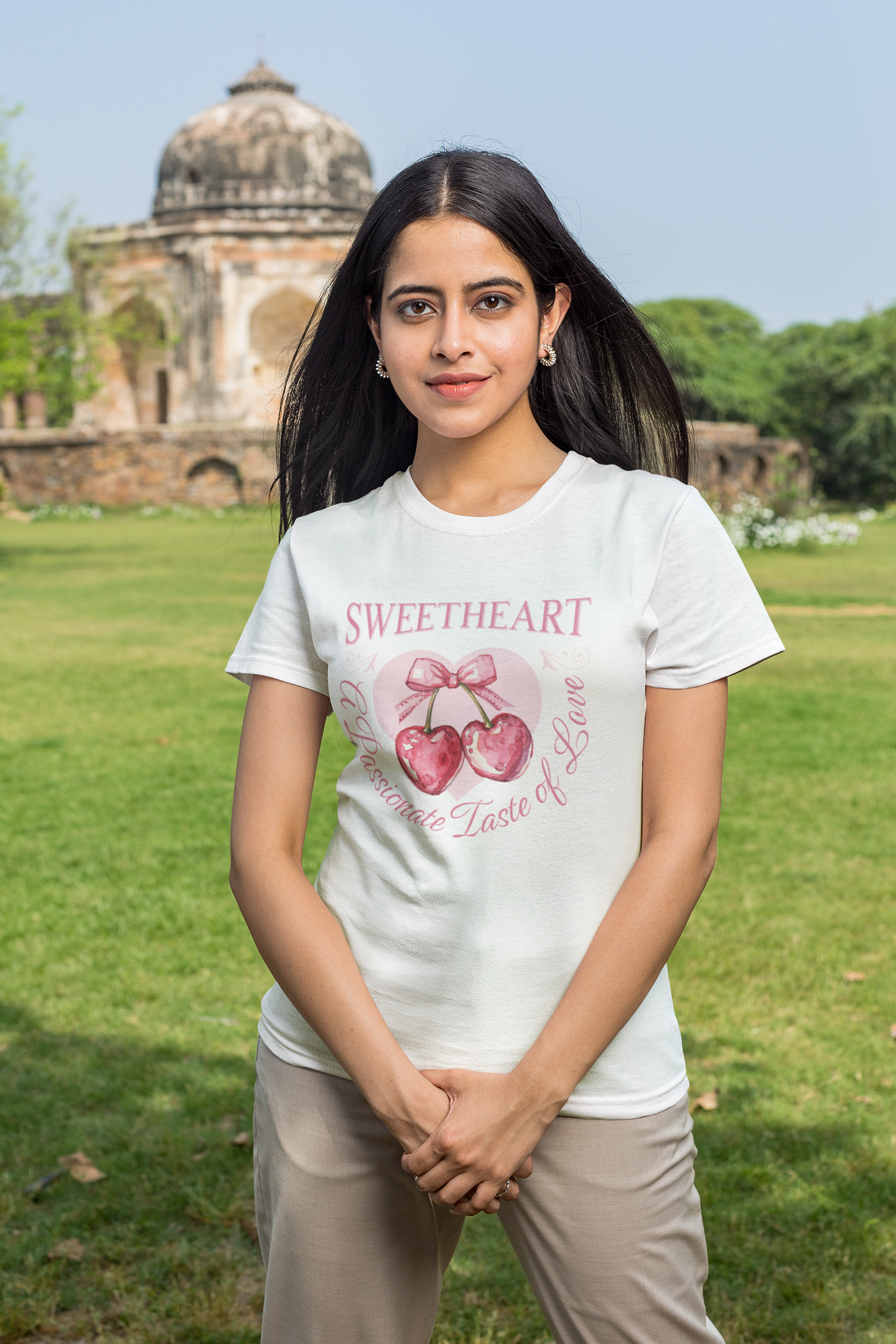 Sweetheart Cherry Graphic Tee