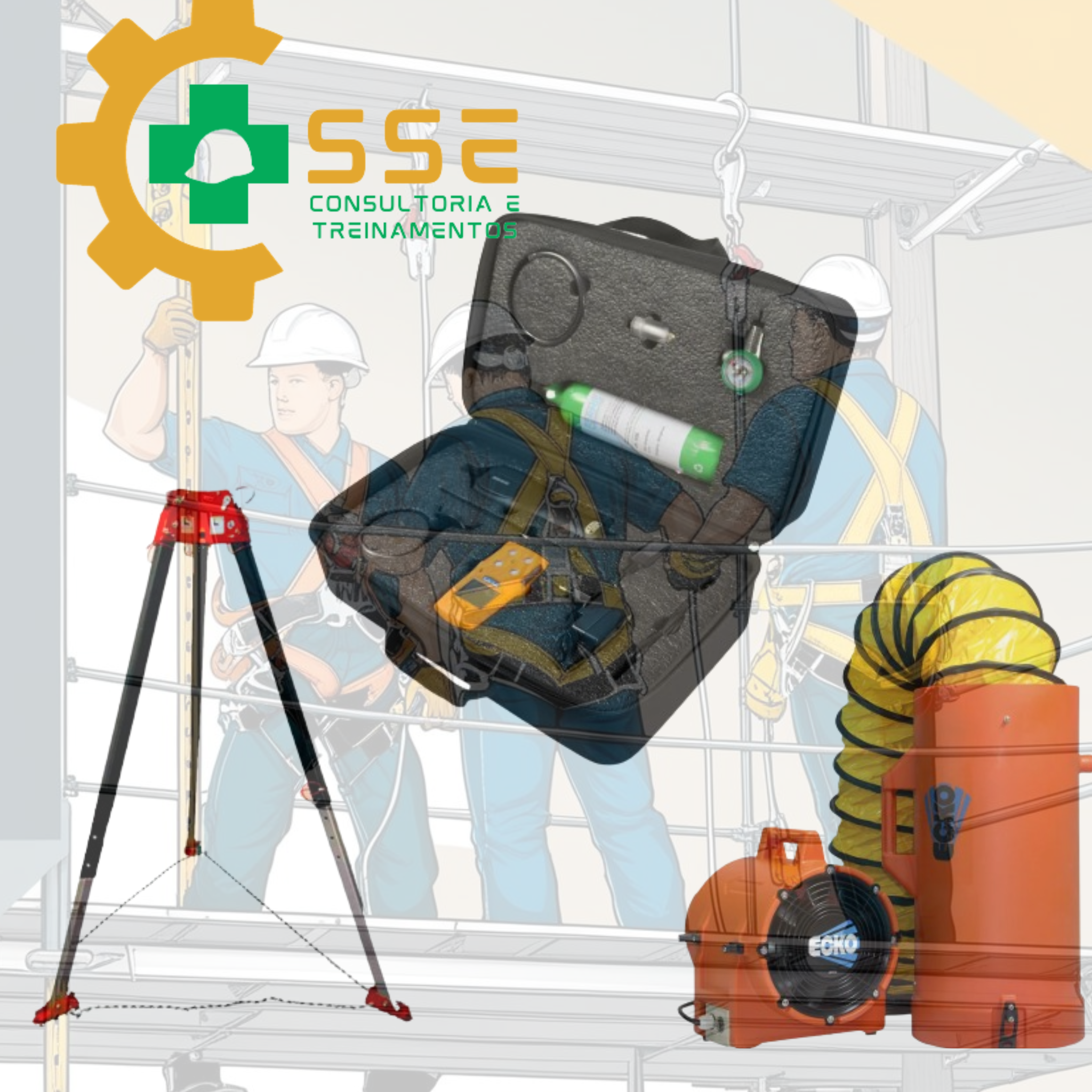 LOCAÇÃO DE EQUIPAMENTOS PARA ESPAÇO CONFINADO