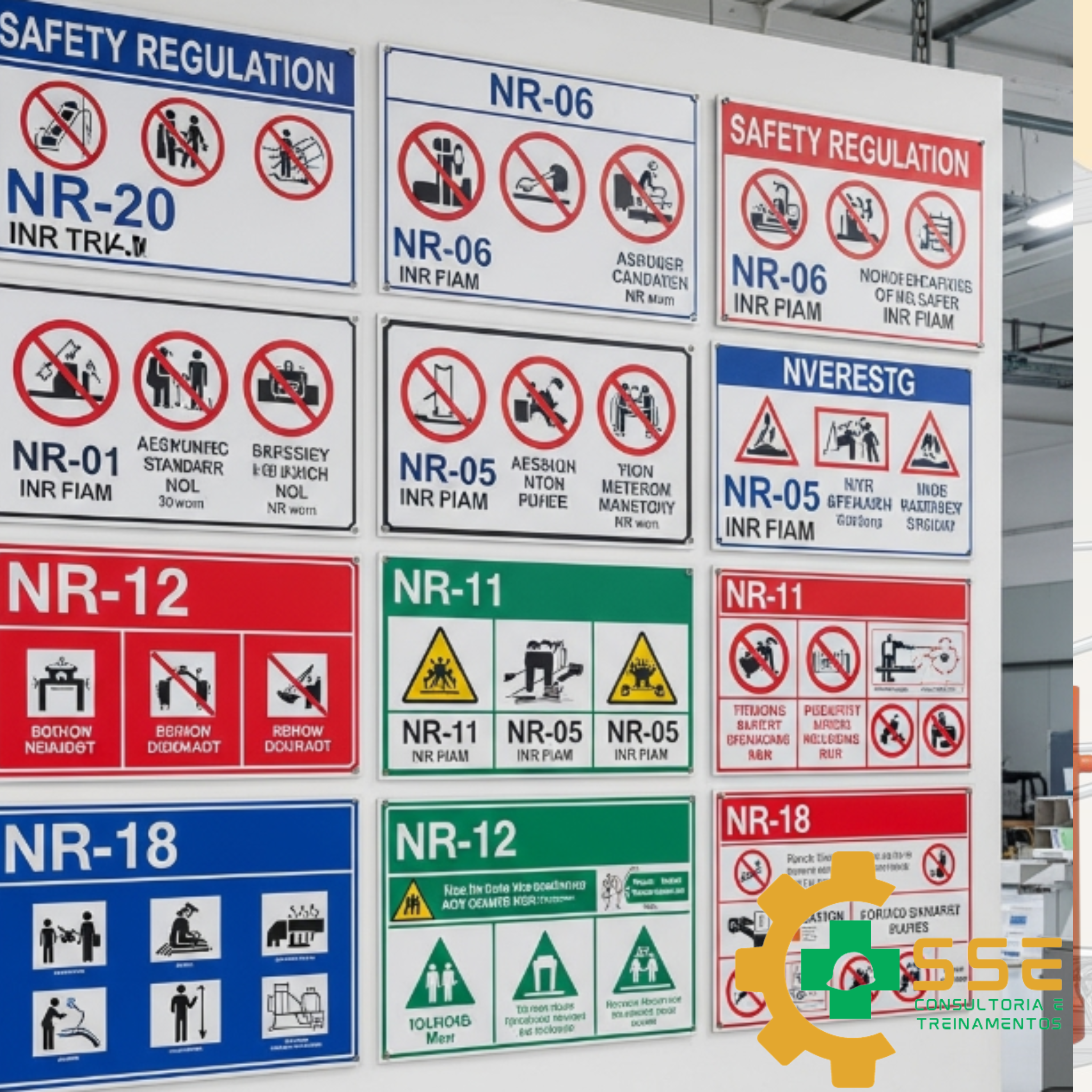 TREINAMENTOS NORMAS REGULAMENTADORAS (NRs)