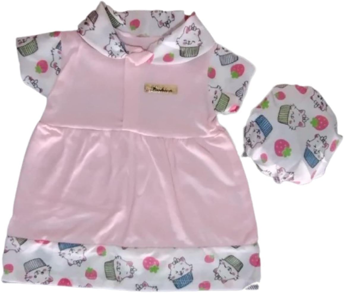 Lote com 5 roupinhas para bebê Reborn RN