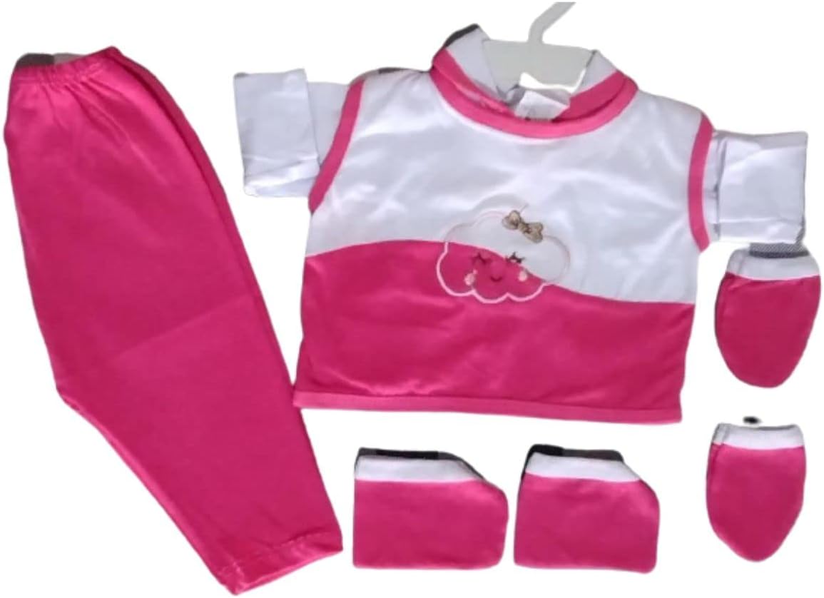 Lote com 5 roupinhas para bebê Reborn RN