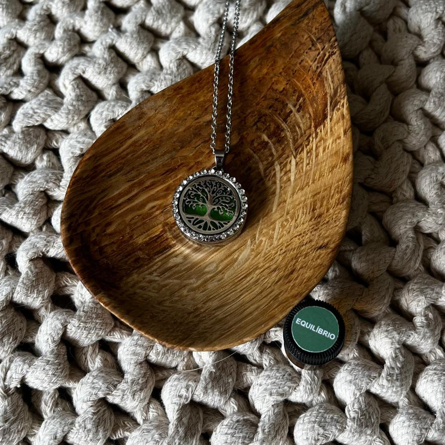 Fio Difusor Árvore da Vida com Zircôna