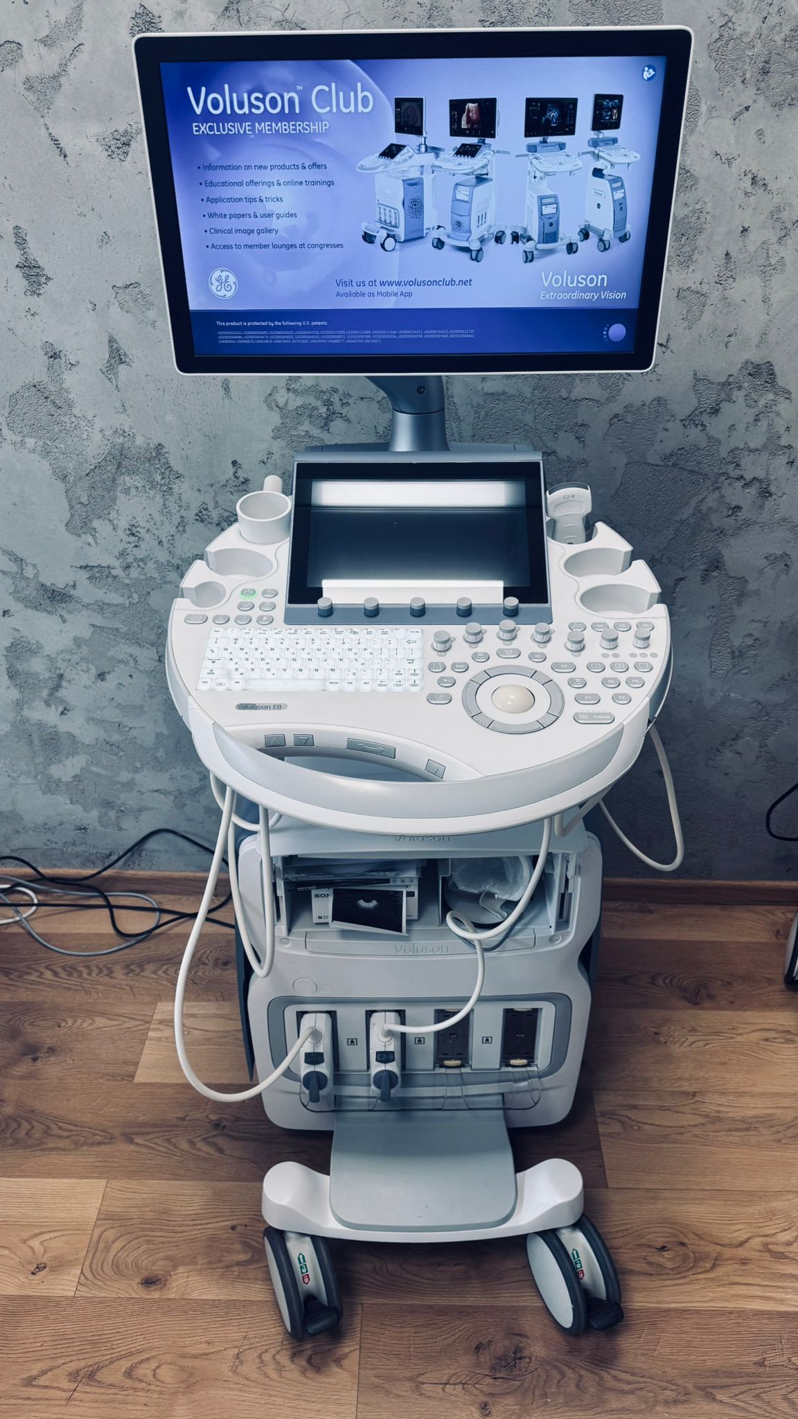 USG  GE Healthcare Voluson E8