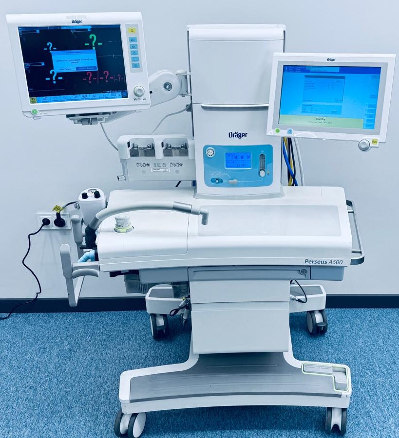 Aparat anestezjologiczny Dräger Perseus A500