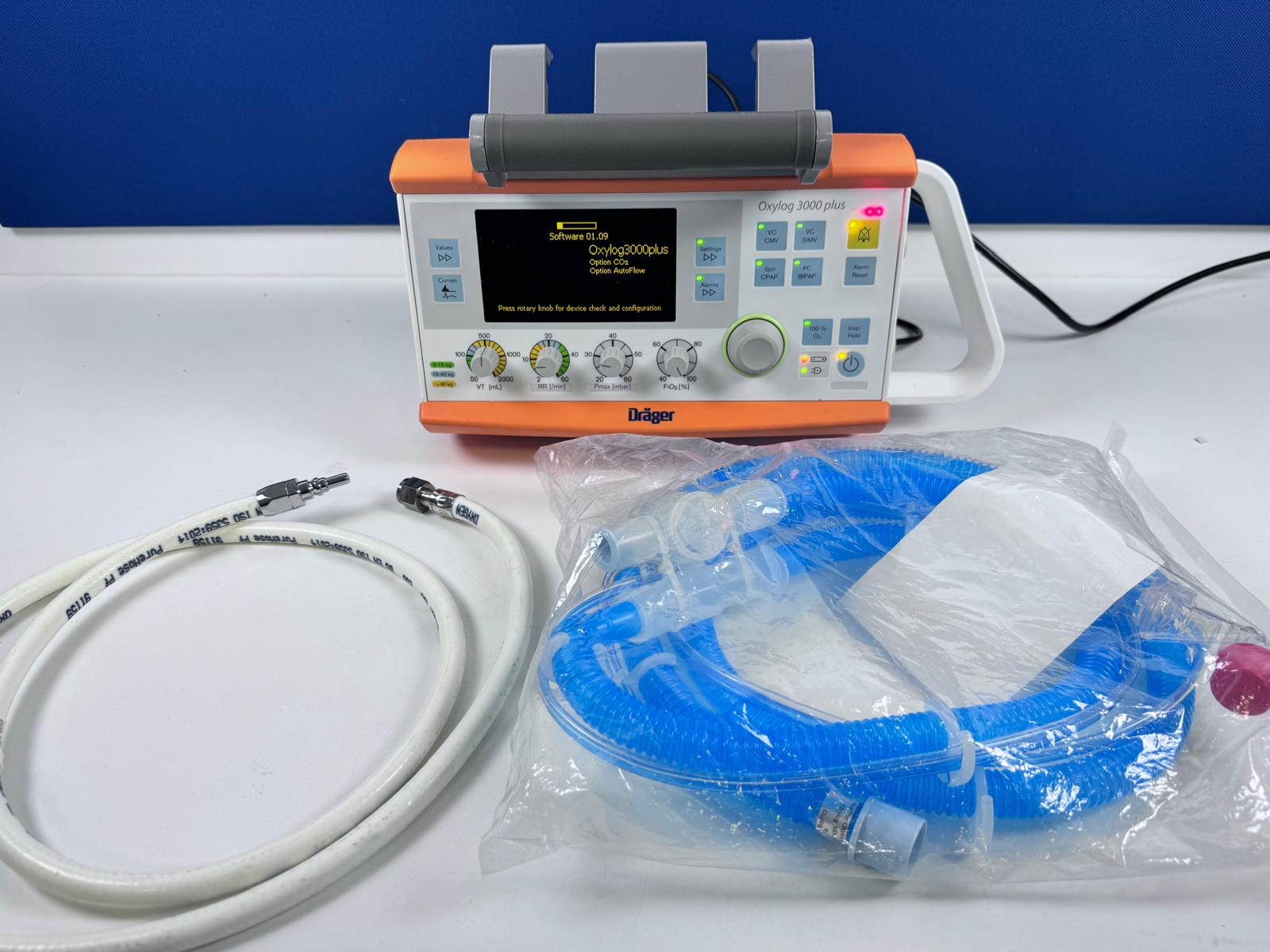 Respirator Dräger Oxylog 3000 Plus