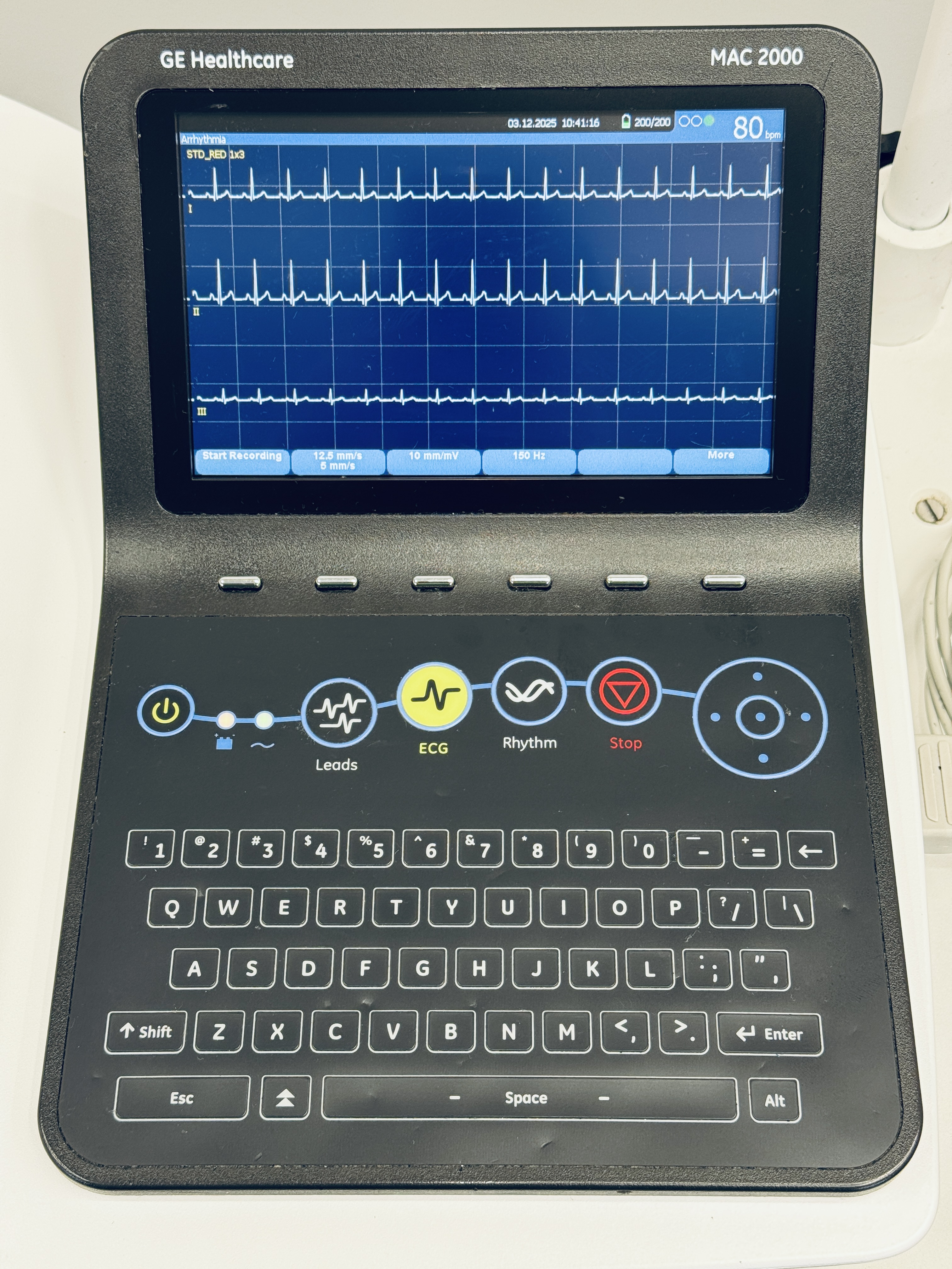 Aparat EKG GE MAC 2000