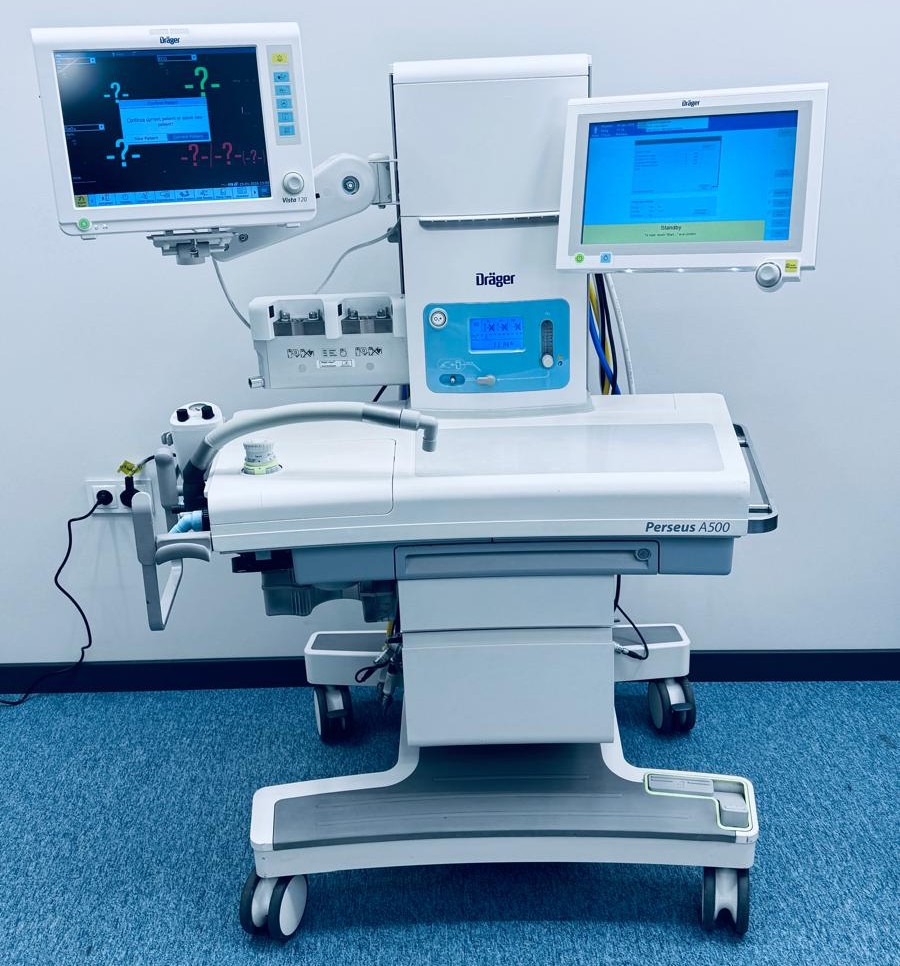 Aparat anestezjologiczny Dräger Perseus A500