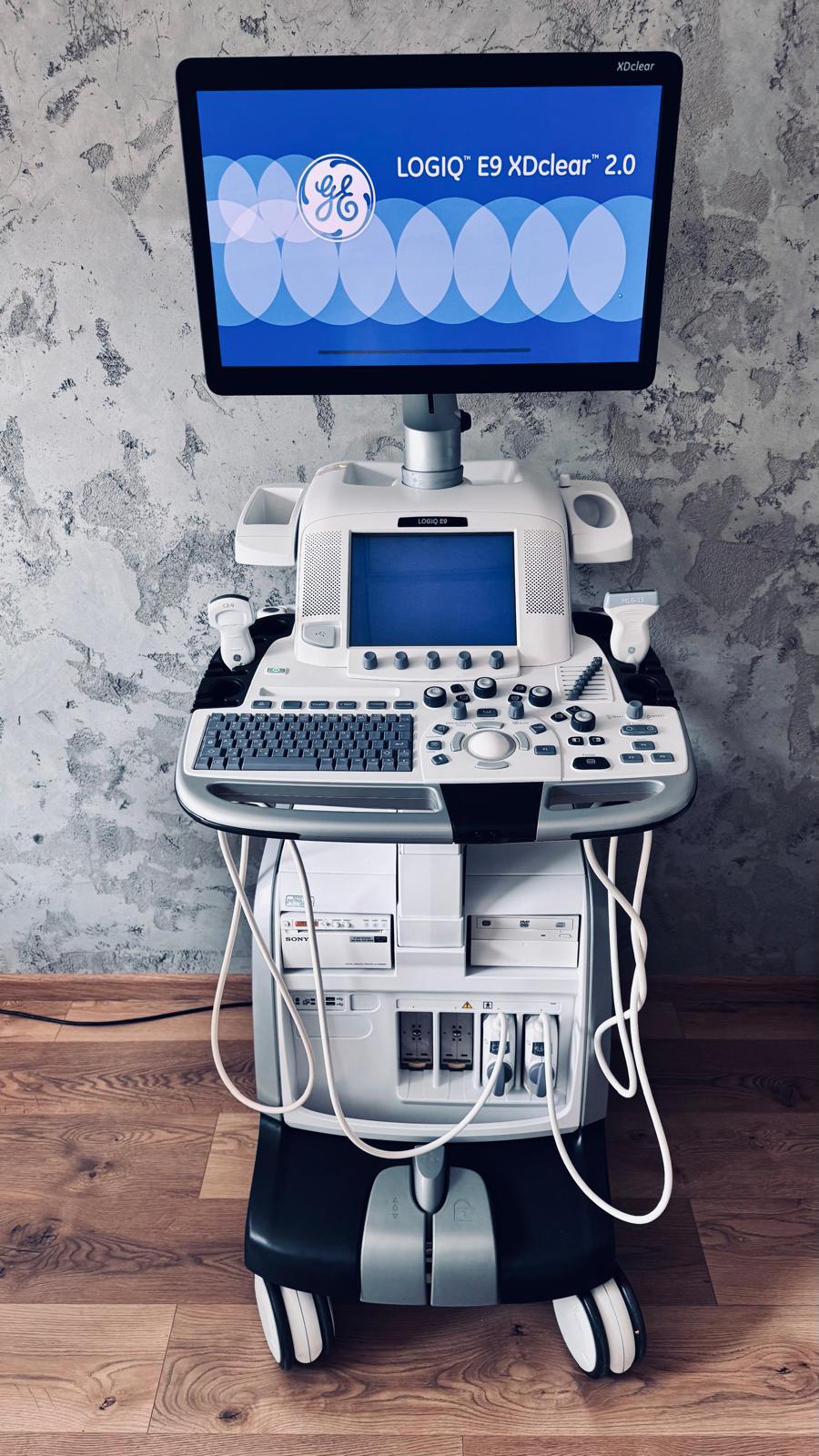 USG GE Logiq E9 XDclear 2.0