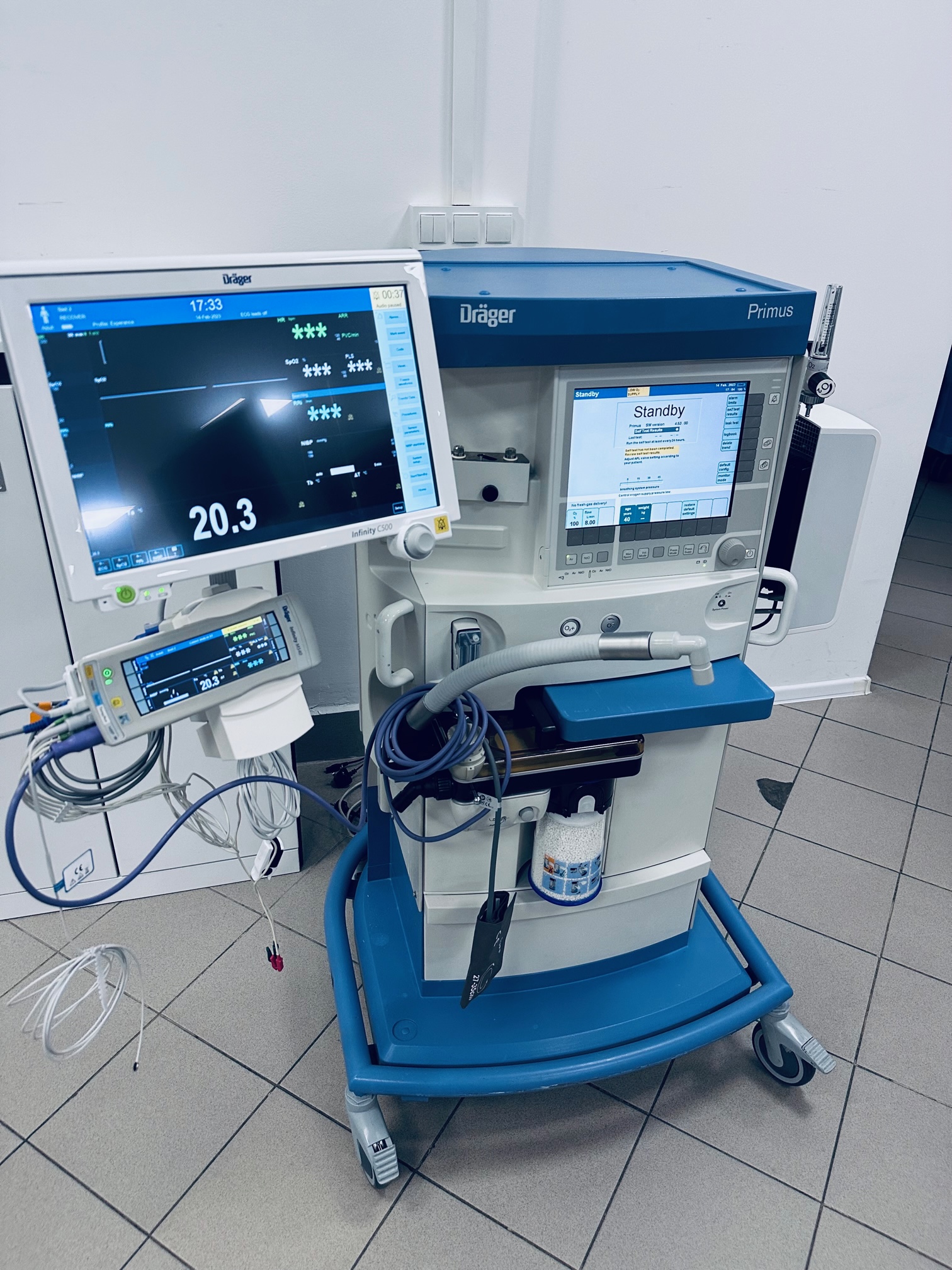 Aparat do znieczuleń Dräger Primus