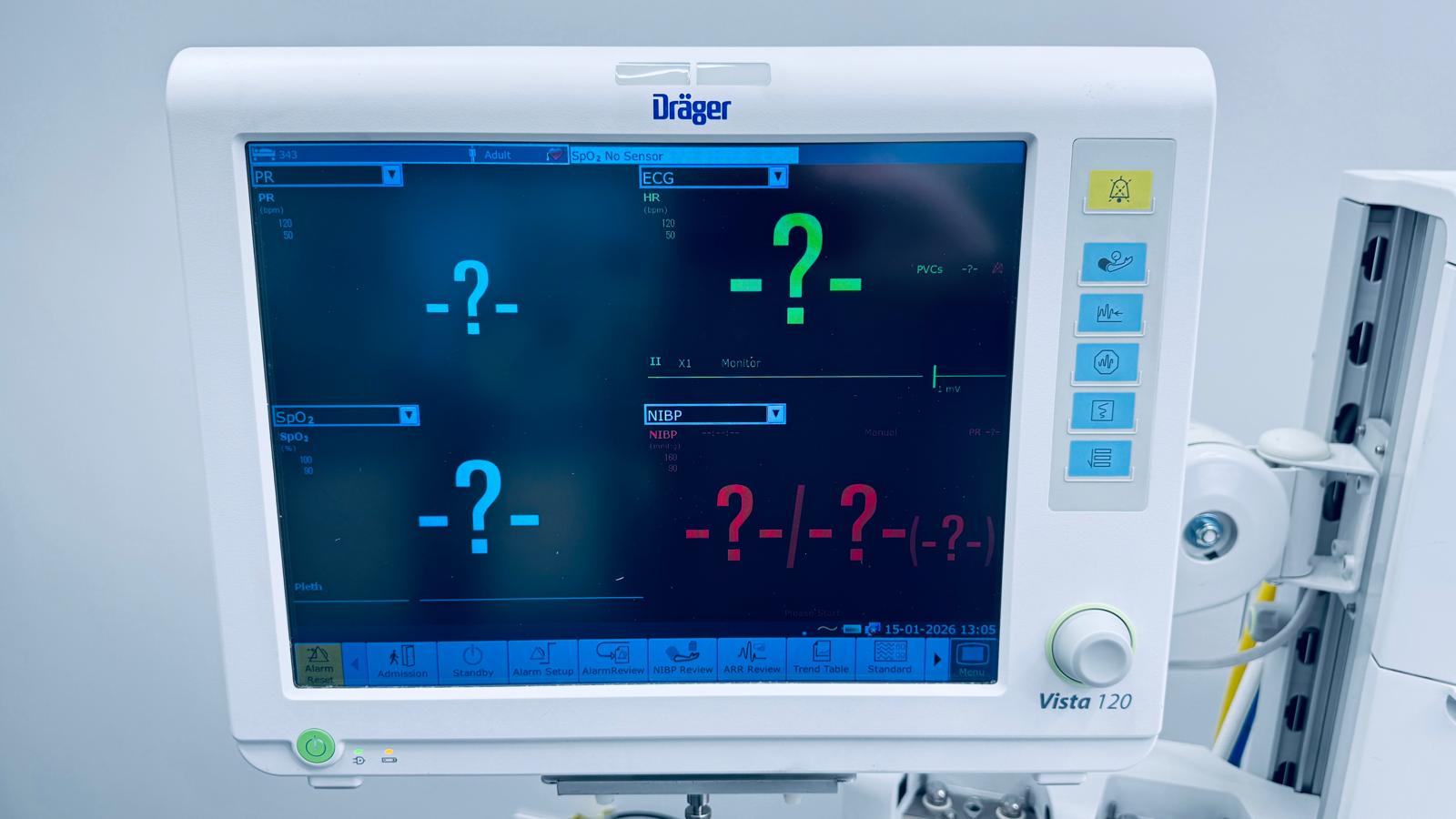 Aparat anestezjologiczny Dräger Perseus A500