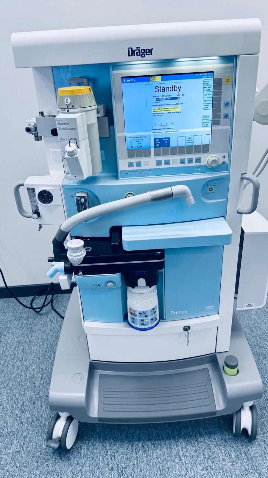 Aparat anestezjologiczny  Drager Primus Infinity Empowered