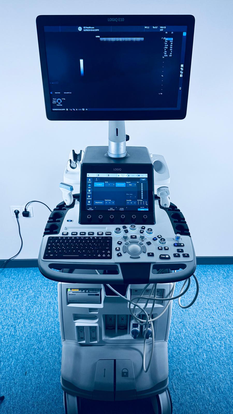 Aparat USG GE LOGIQ E10