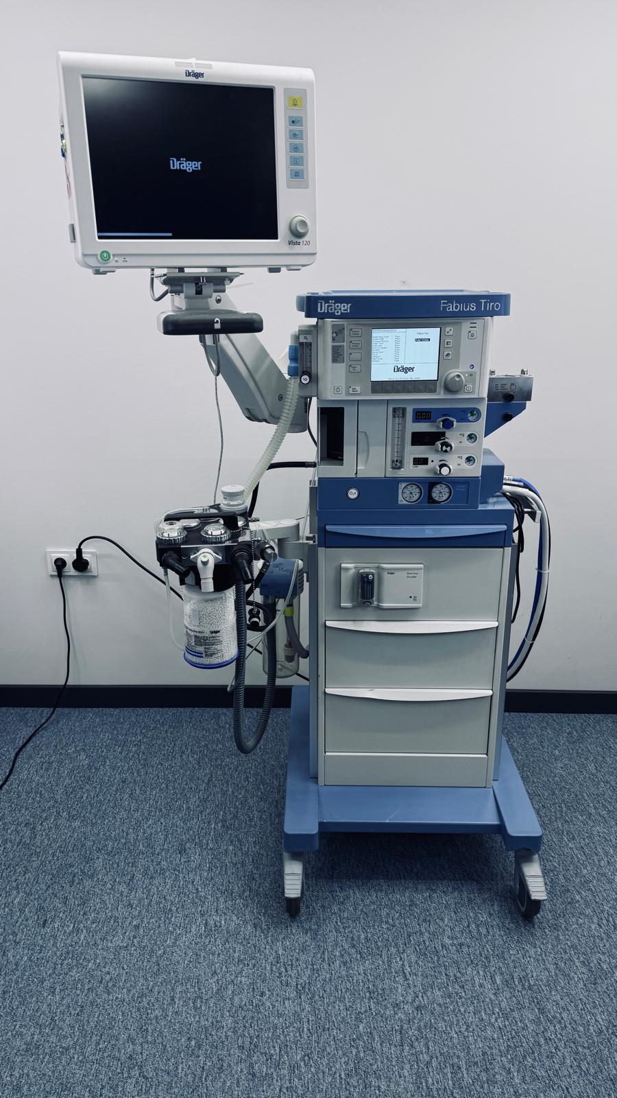 Aparat do znieczulenia Dräger Fabius Tiro