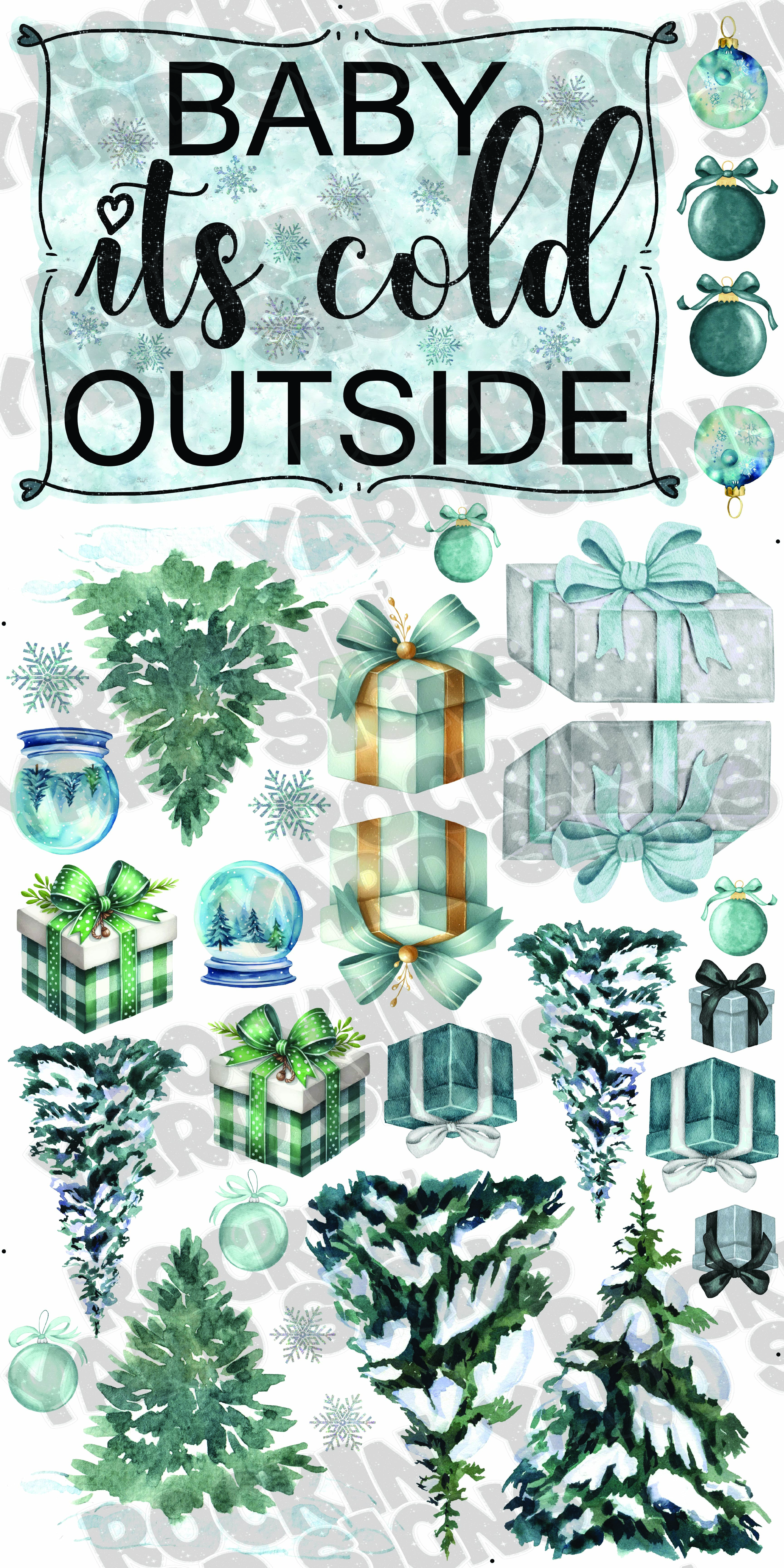 Baby it's cold outside flash sheet