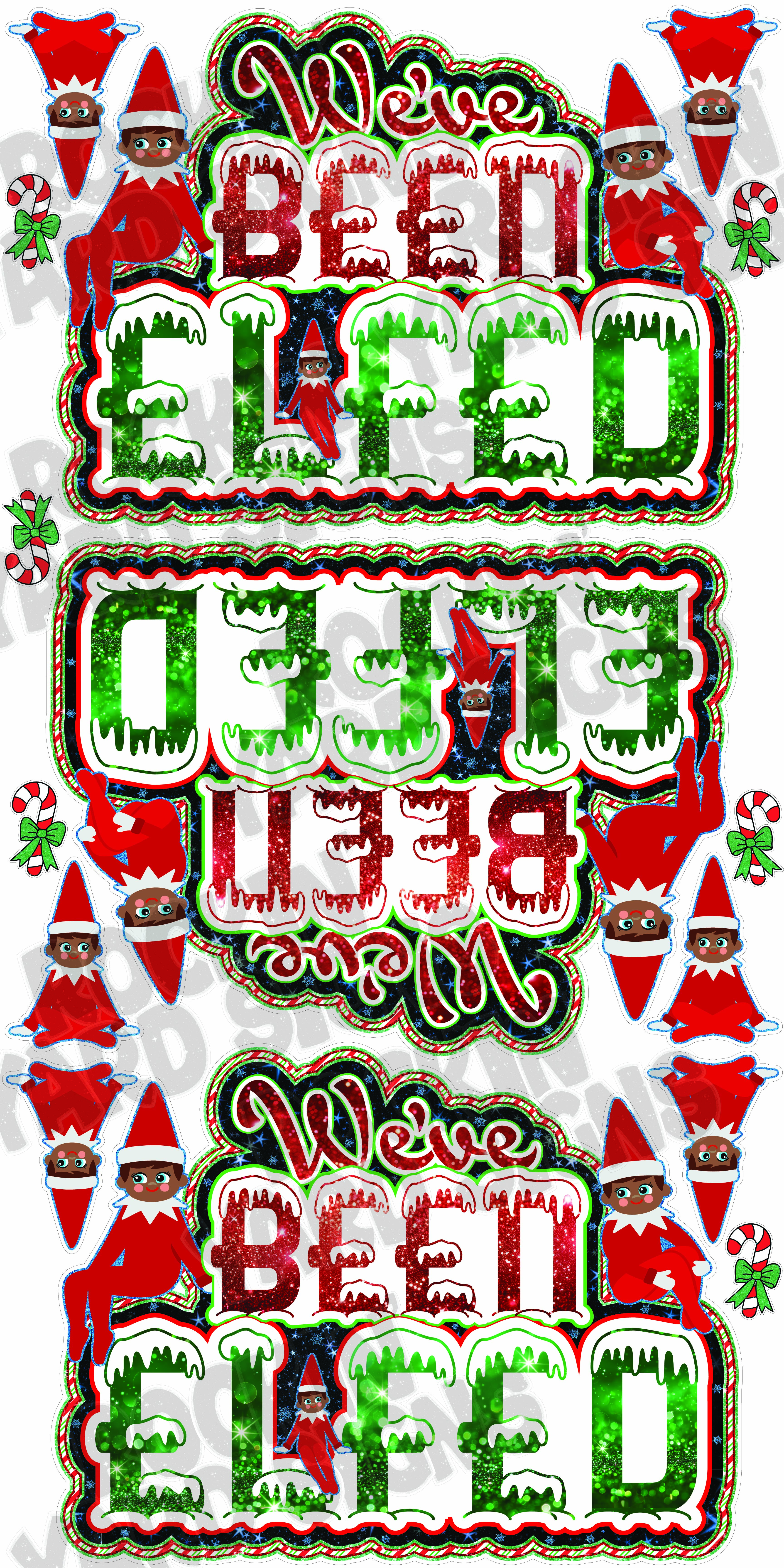 We've been Elfed flash sheet all dark tones