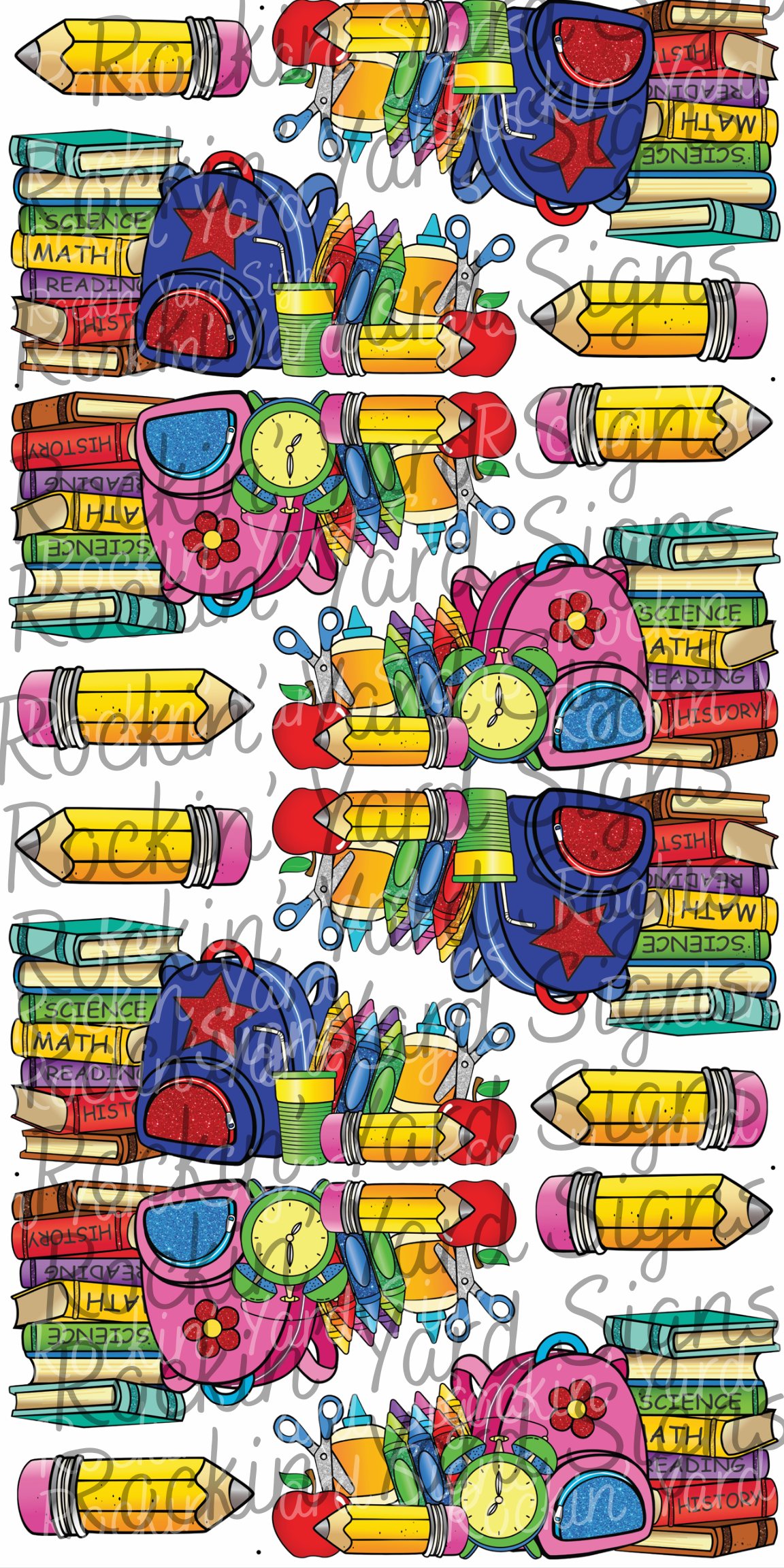 School panels sheet set