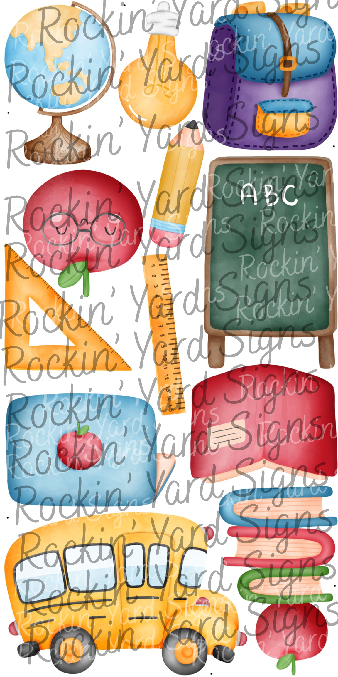 School flash sheet set