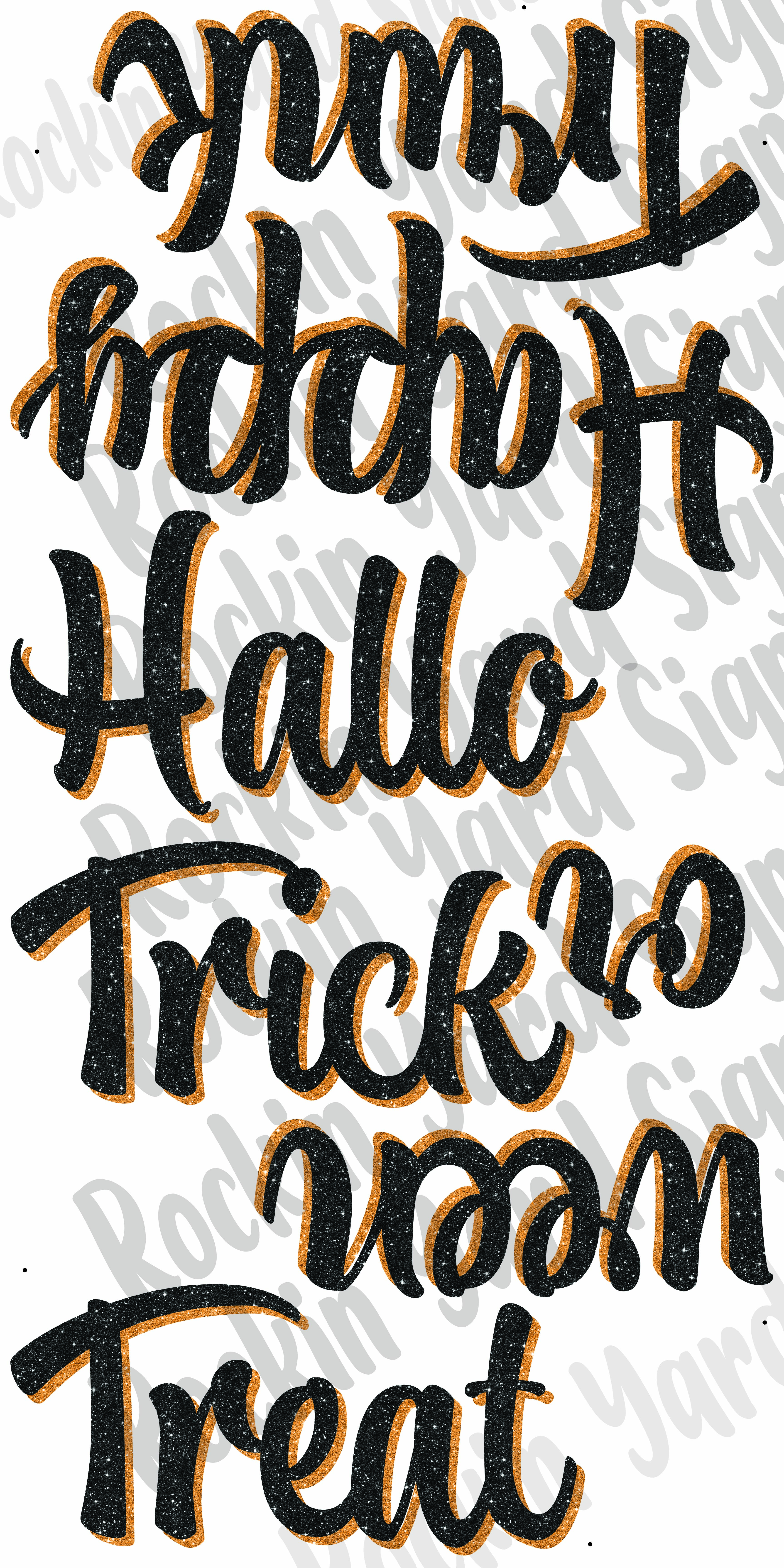 Digital FILE Only Joyful's Halloween sheet