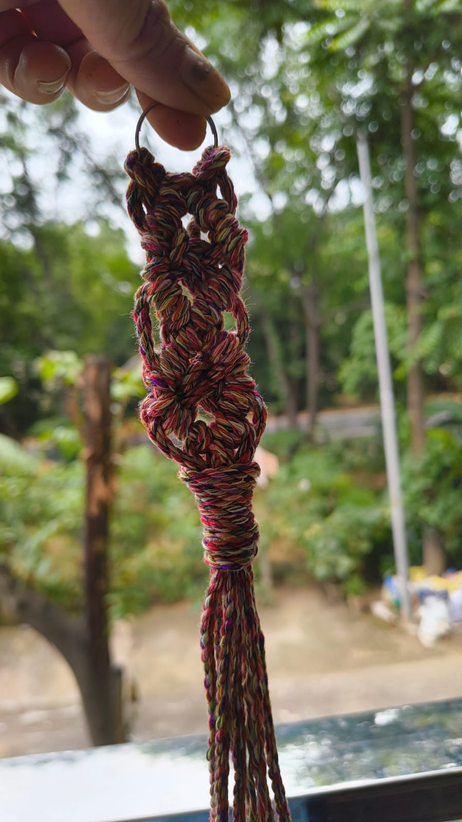 Handmade Macrame Keychain